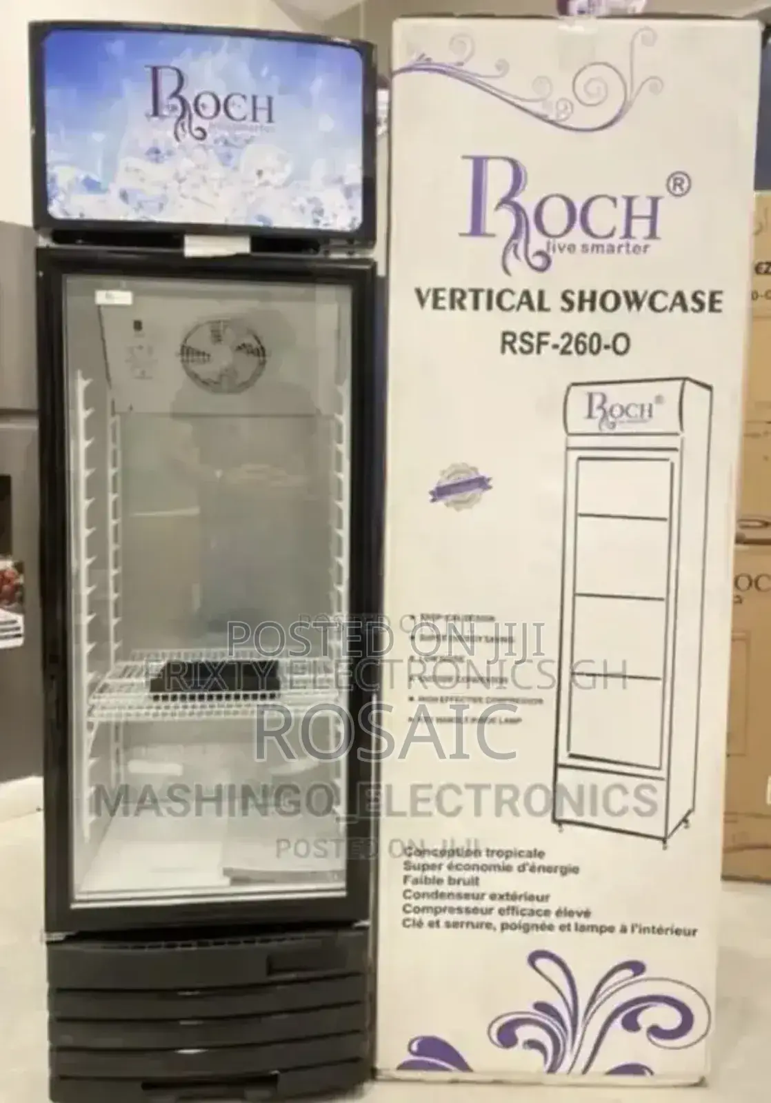 Roch 209l Showcase Chiller