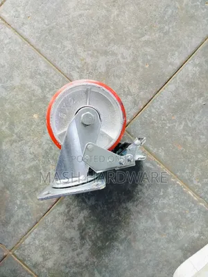 5" Industrial Caster With Brakes