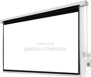 Electric Projector Screen 200 X 200 \\ Tc-Aps-3200 Techcom