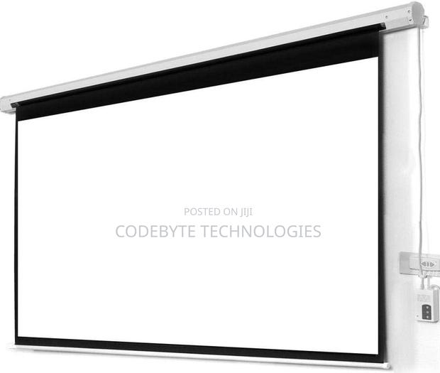 Electric Projector Screen 200 X 200 \\ Tc-Aps-3200 Techcom - main view