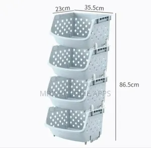 Vegetable Stackable Fruit Rack Storage Rack