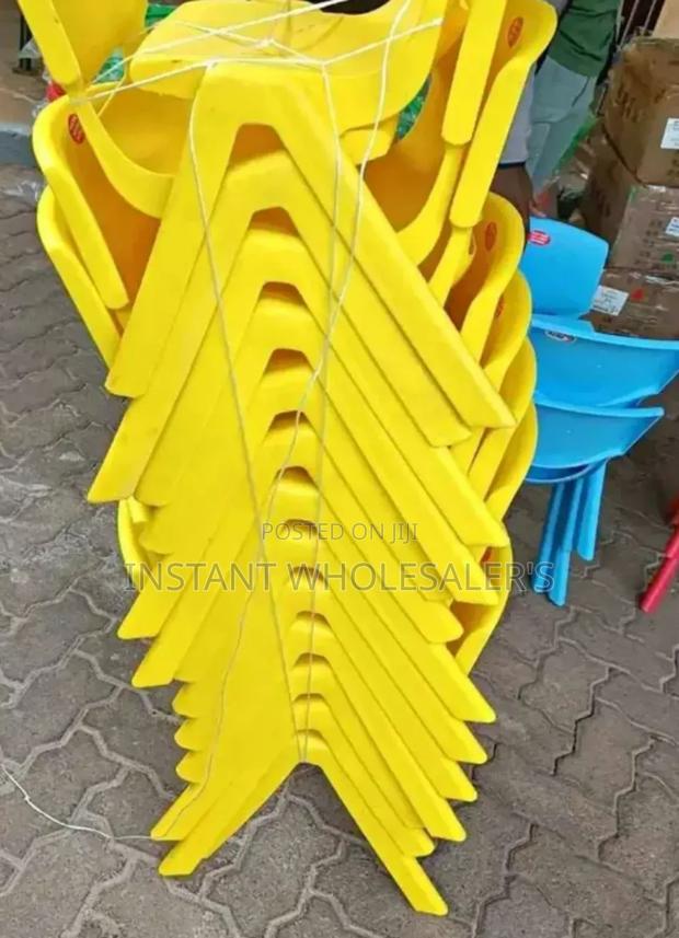 Kids Yellow Kindergarten Chairs
