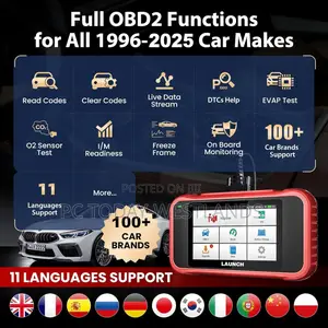 LAUNCH CRP129E V2.0 Elite OBD2 Scanner, 2025 All Level-Up