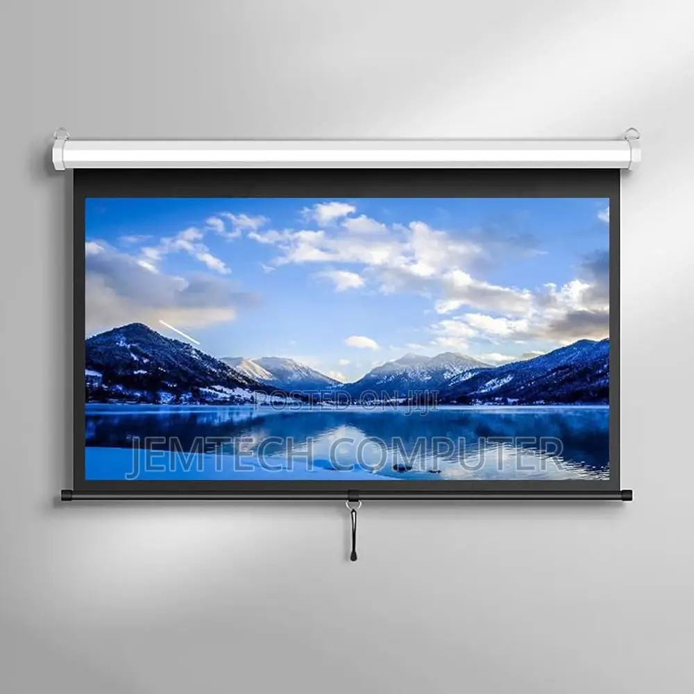 Techcom Auto Electric Projector Screen 200 X 200 Tc-Aps-3200