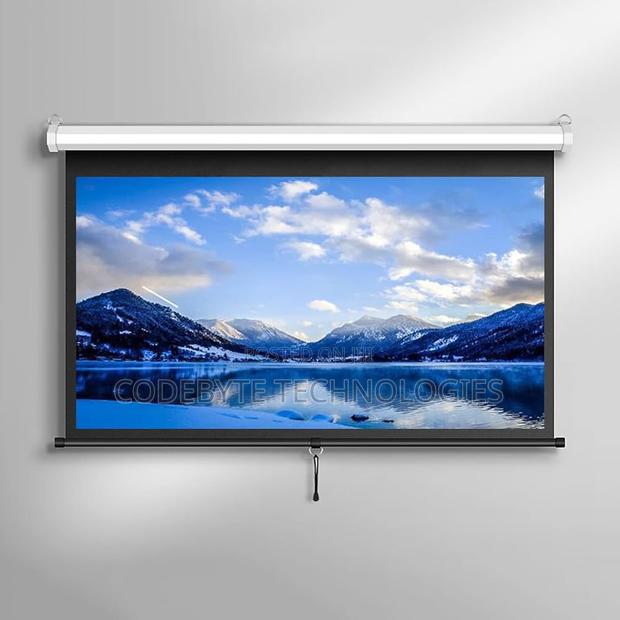 Techcom Auto Electric Projector Screen 200 X 200 Tc-Aps-3200 - main view