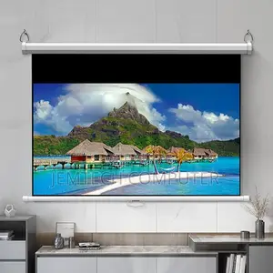 Techcom Auto Electric Projector Screen 200 X 200 Tc-Aps-3200