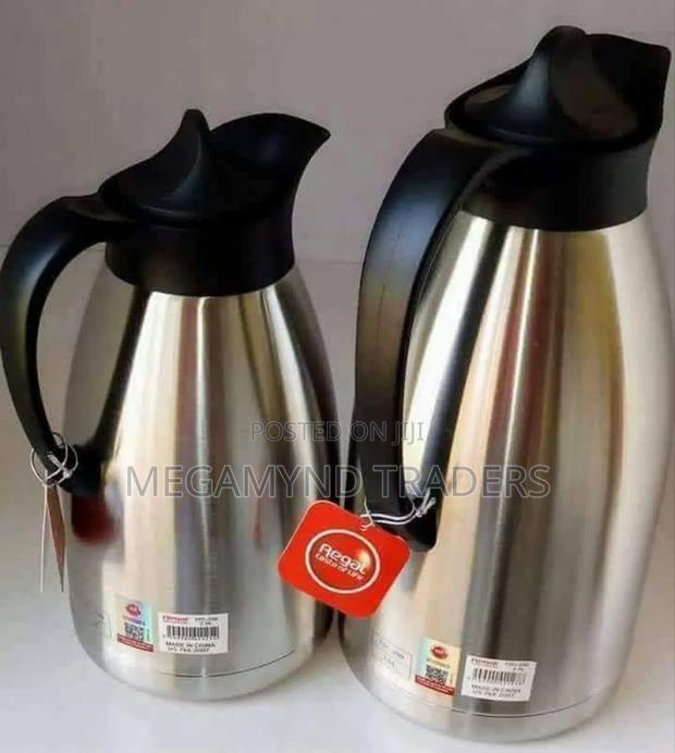 Regal 2L Stainless Steel Flask/Tea Coffee Flask Unbreakable - thumbnail 2