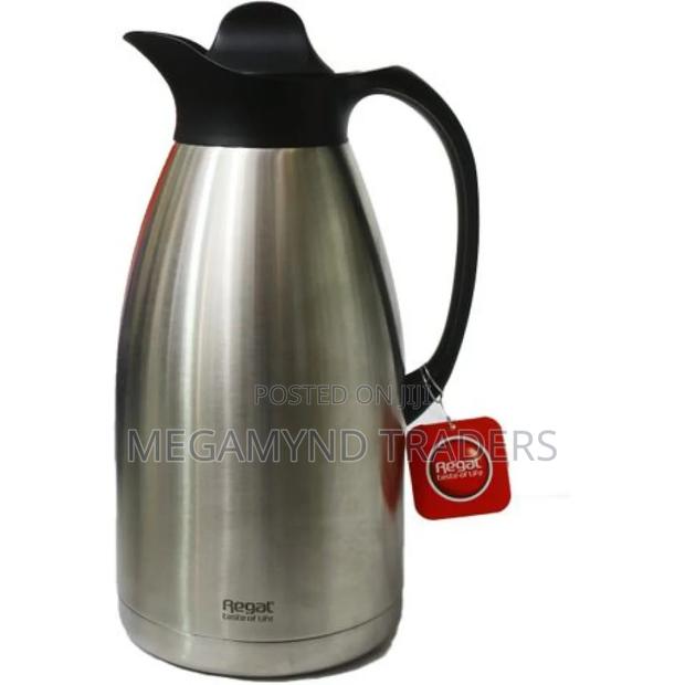 Regal 2L Stainless Steel Flask/Tea Coffee Flask Unbreakable - thumbnail 3
