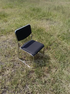 Chrome Armless Visitor Chair
