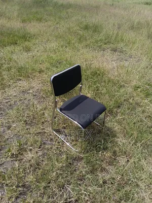 Chrome Armless Visitor Chair