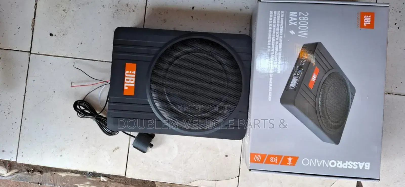 Underseat Car Audio/Subwoofer