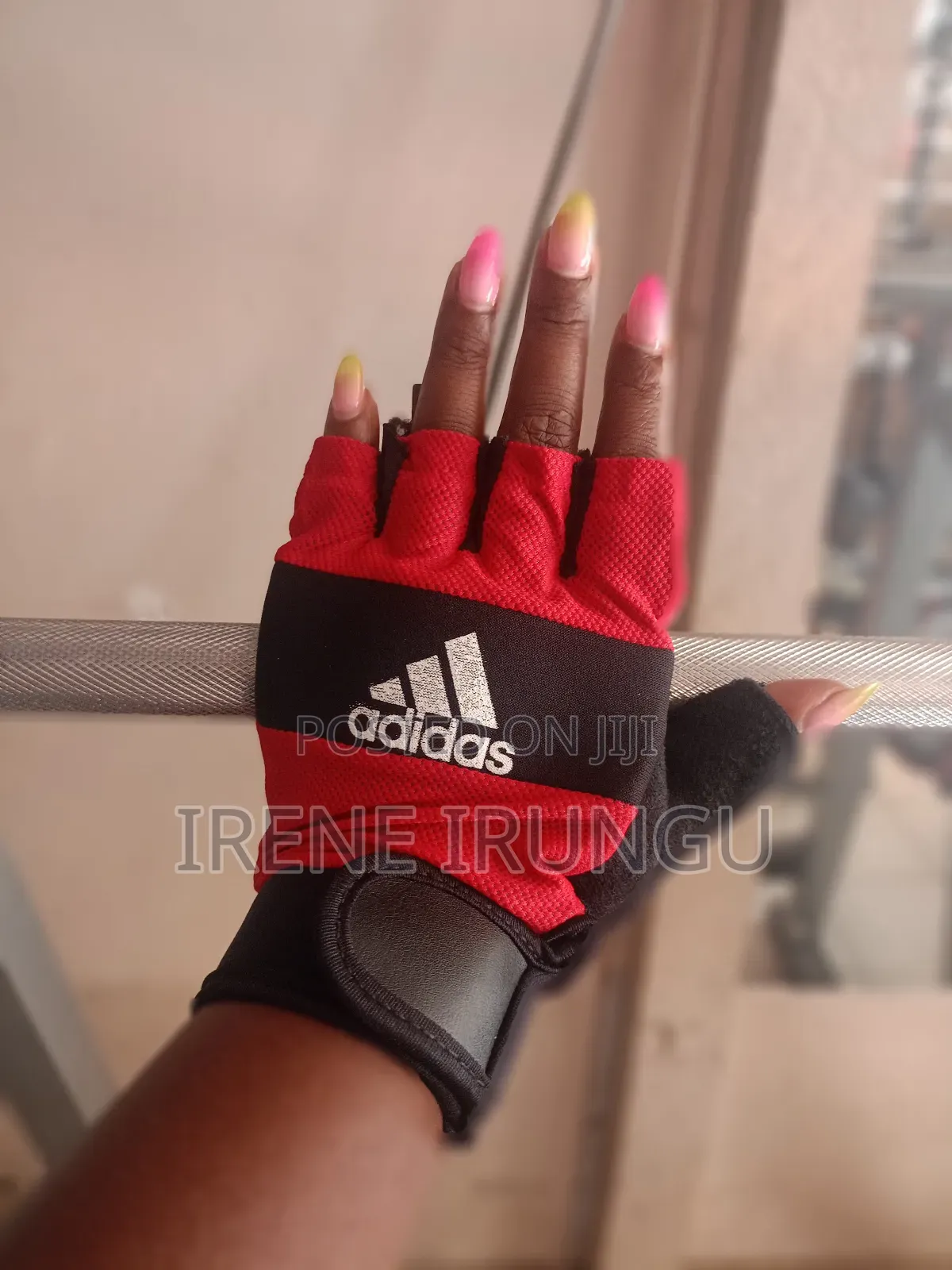 Coloured Training Gym Gloves