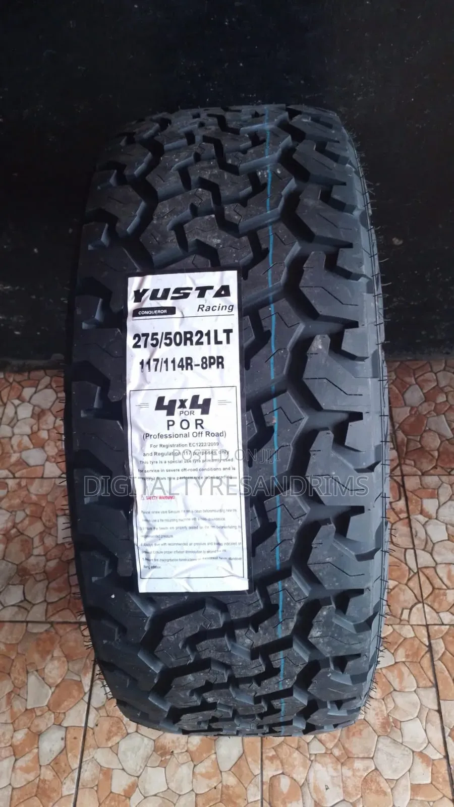 Brand New Yusta Tyres Size 275/50r21