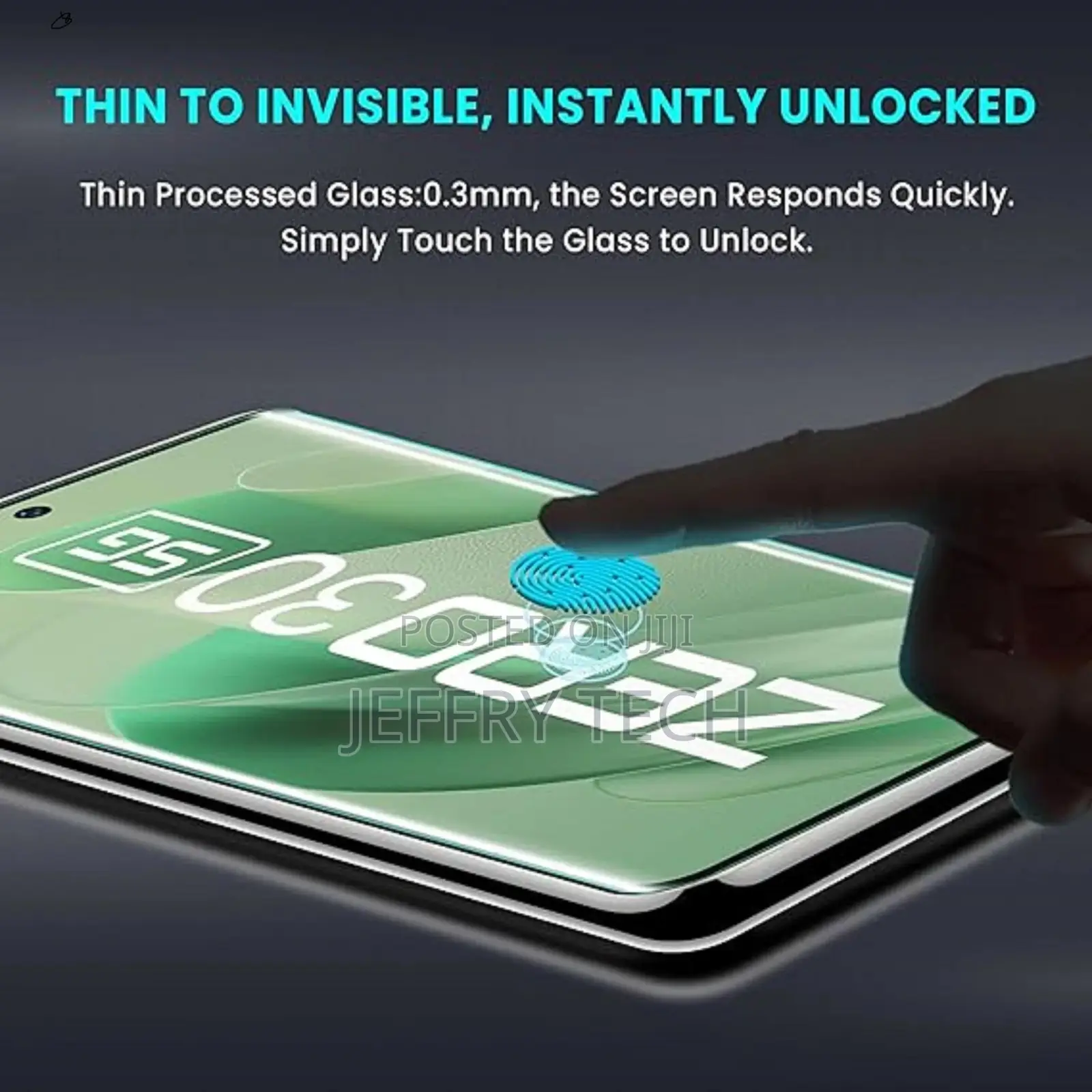 Tempered Screen Glass for Infinix Zero 30 5G Full Glue