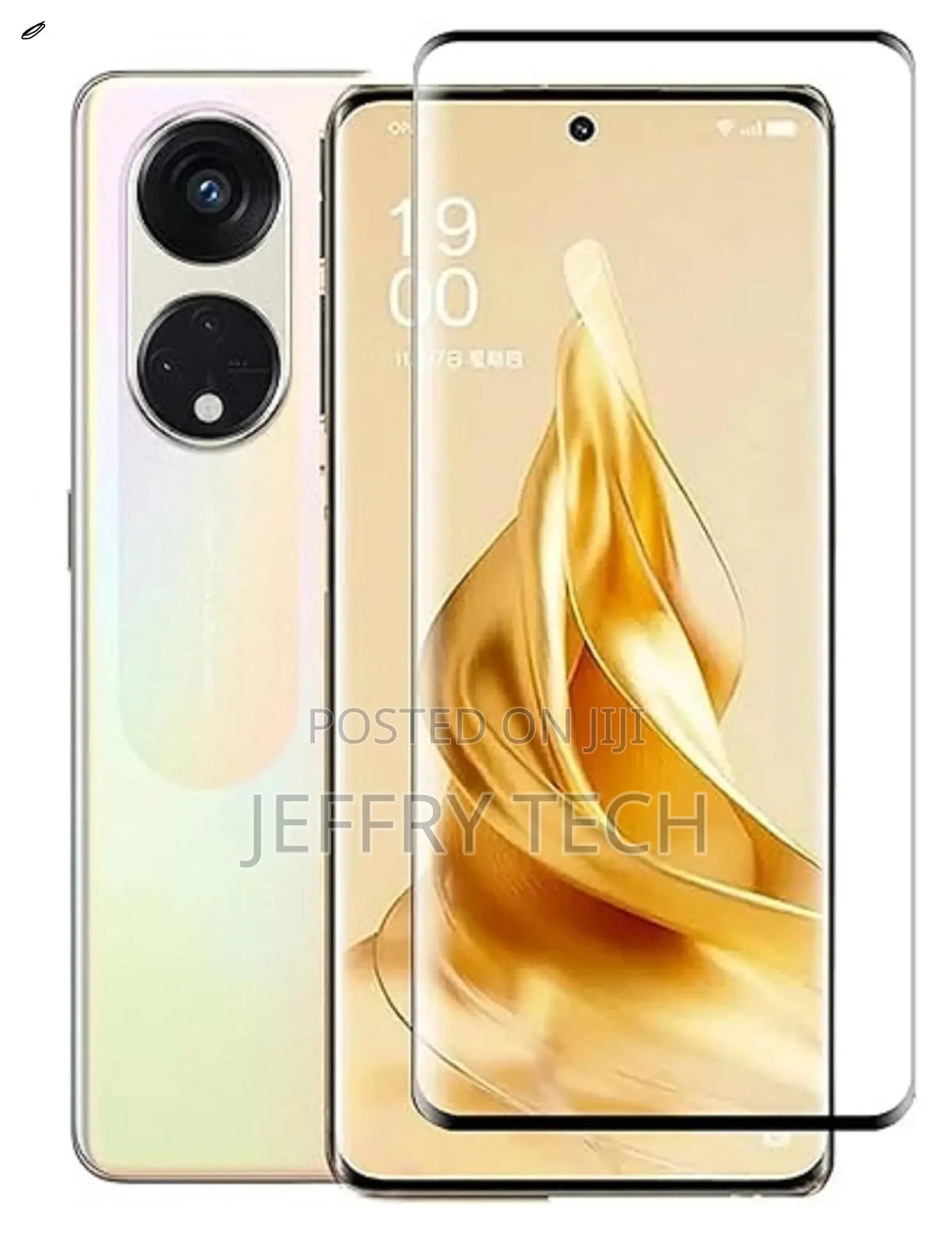 Full Glue Tempered Glass Oppo Reno 8T 5G Screen Protector