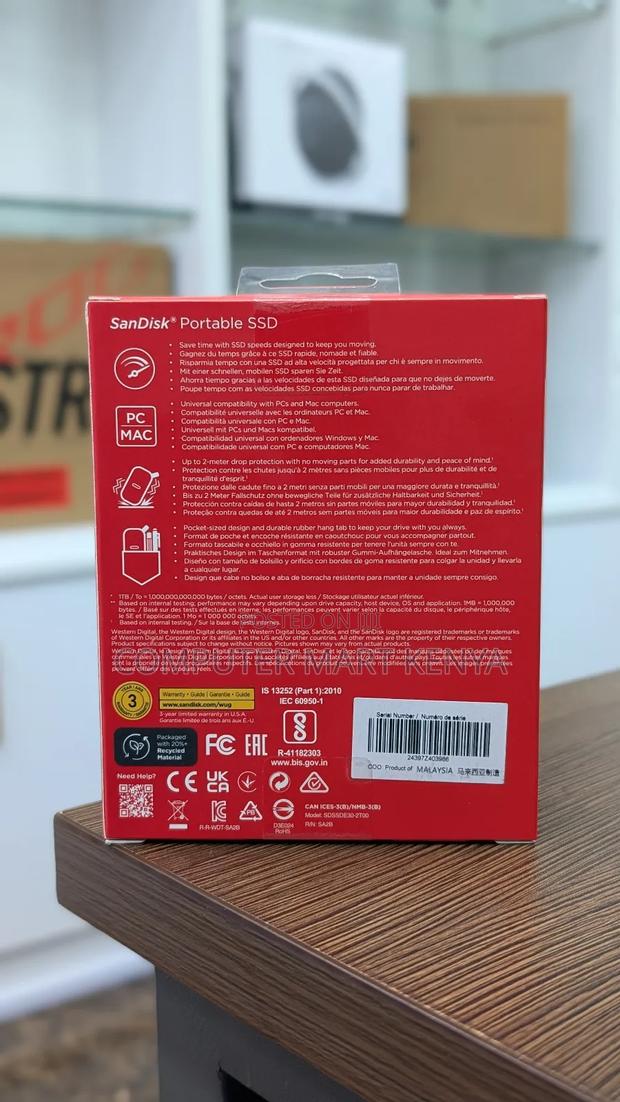 Sandisk 2TB Portal SSD - thumbnail 8