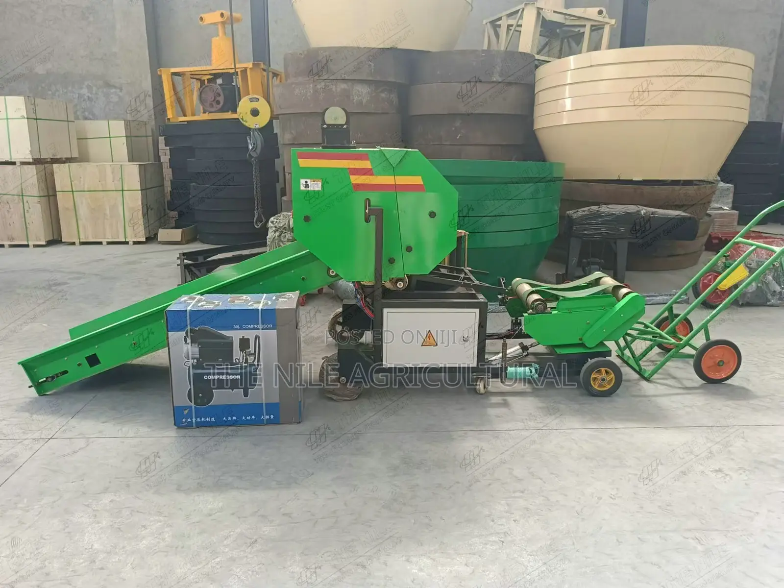 Straw Baler Compress Machine