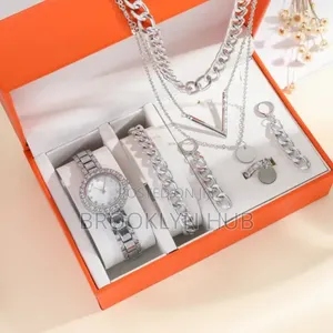 Ladies Diamond Quartz Watch Gift Set