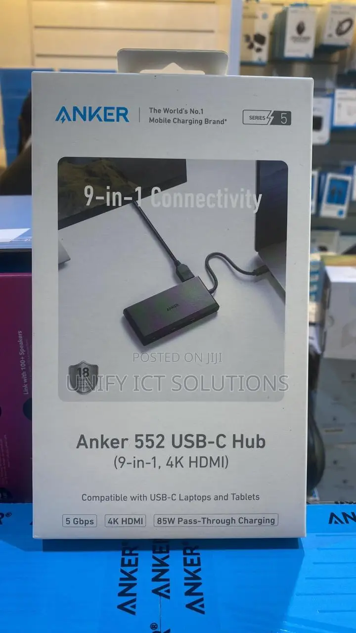 Anker 552 USB-C Hub (9-in-1, HDMI)