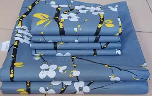 7*8 Printed Bedsheets, 2flat Bedsheets 4pillowcases Cx7yg