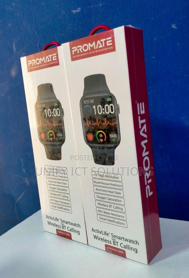 Promate Xwatch-B2 Smartwatch With BT Calling - main view