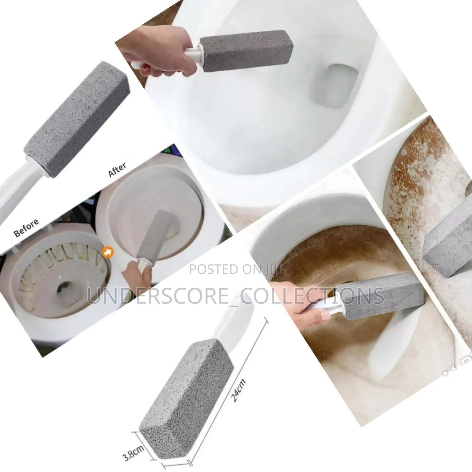 *Pumice Stone Toilet Scrabber . For Those Tough