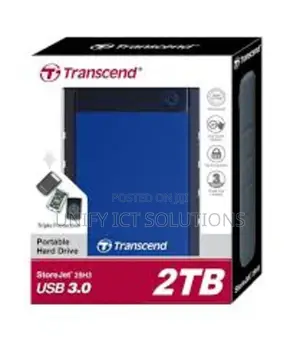 Transcend 2TB Storejet USB 3.1 External Hard Disk Drive