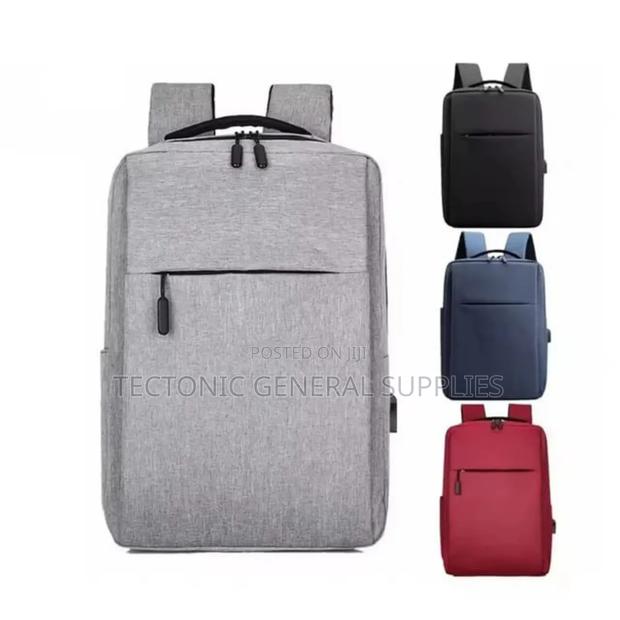 *Laptop Bag With External Usb Socks - main view