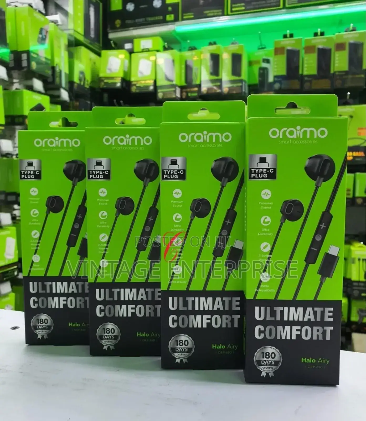 Oraimo Halo Airy OEP-650 Type C