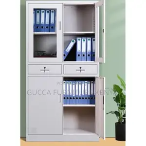 Cabinets: Steel Cabinet With Two Lockable Center Drawers