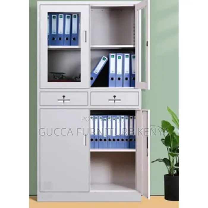 Cabinets: Steel Cabinet With Two Lockable Center Drawers
