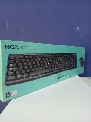 Logitech Mk270 Reliable Wireless Keyboard and Mouse Combo