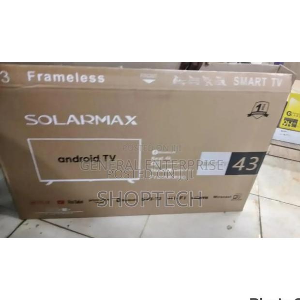 Solarmax 43 Smart Tv Android Frameless With Bt Smart Tv - thumbnail 2