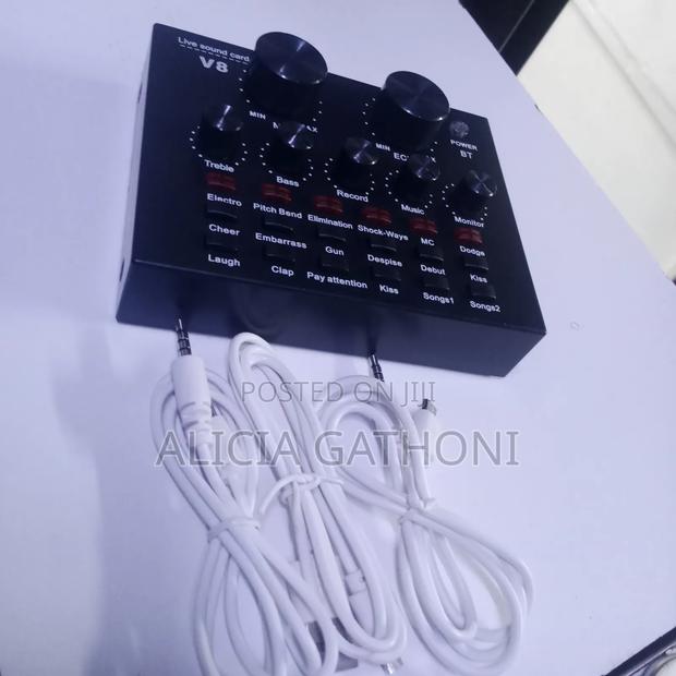 V8 Live Sound Card