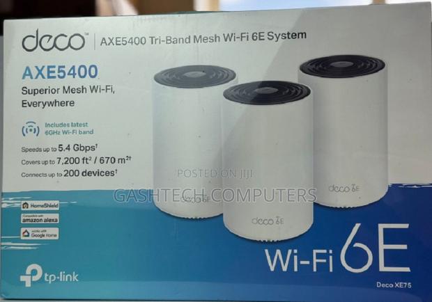Tp-Link Deco XE75(3-pack) AXE5400 Whole Home Mesh Wi-Fi 6E - main view