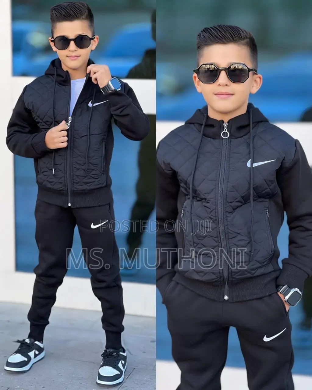 Nike Black 2pc 13-14 14-16