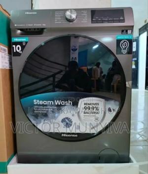 Original Hisense 10 KGS Front Load Washing Machine Wash Dry - thumbnail 2