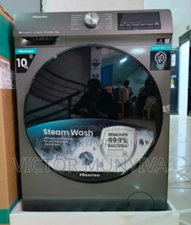 Original Hisense 10 KGS Front Load Washing Machine Wash Dry