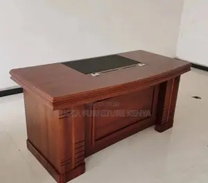 Office Tables:1600mm Executive Wooden Reception Boss Desk