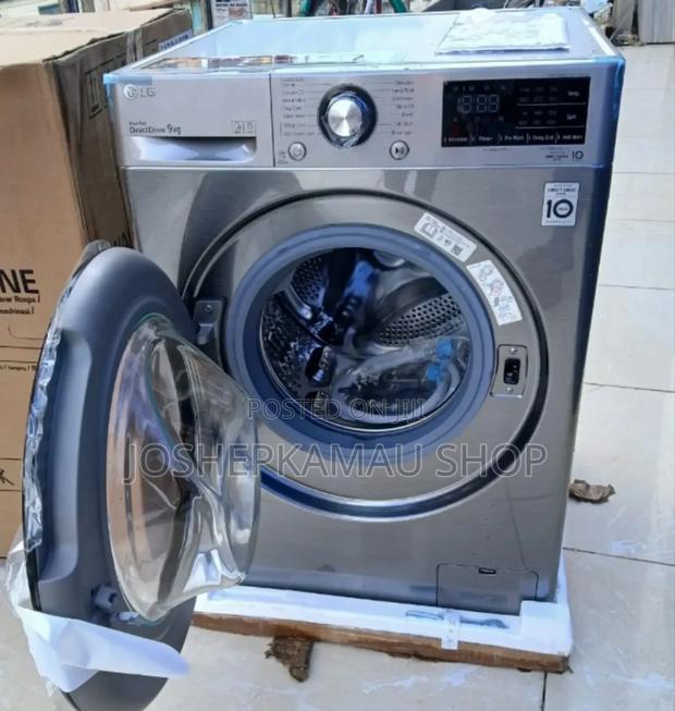 Wash and Spin 9 KGS Lg Washing Machine - main view