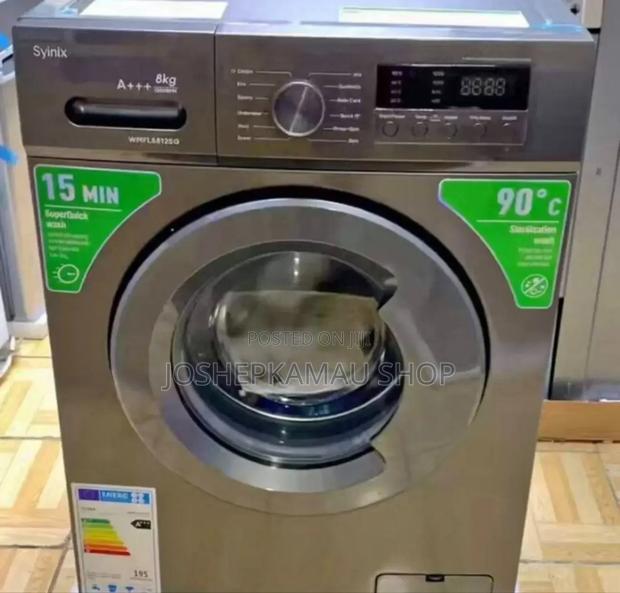 Syinix 8kgs Front Load ~Washing Machine - main view