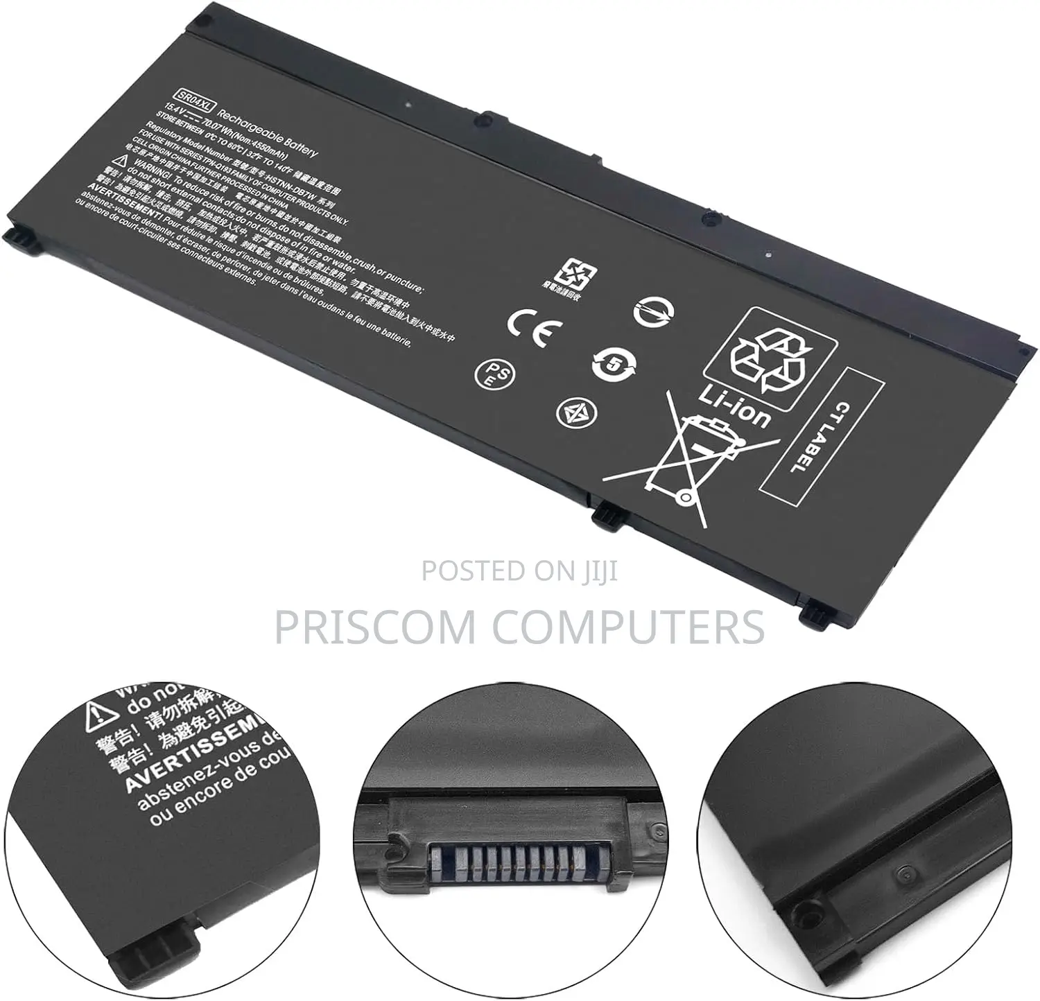 HP Pavilion 15-cx 15-cx00 15-cx0058wm Envy X360 Battery