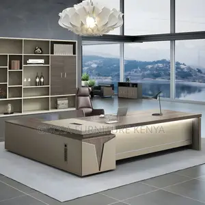 Office Tables:1600mm Modern Executive L-Shaped Library Table