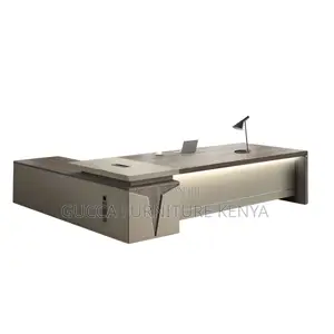 Office Tables:1600mm Modern Executive L-Shaped Library Table