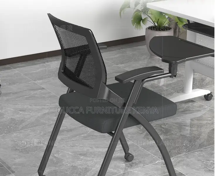 Office Chairs: Foldable Training Chair With Writing Board