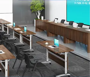 Office Chairs: Foldable Training Chair With Writing Board