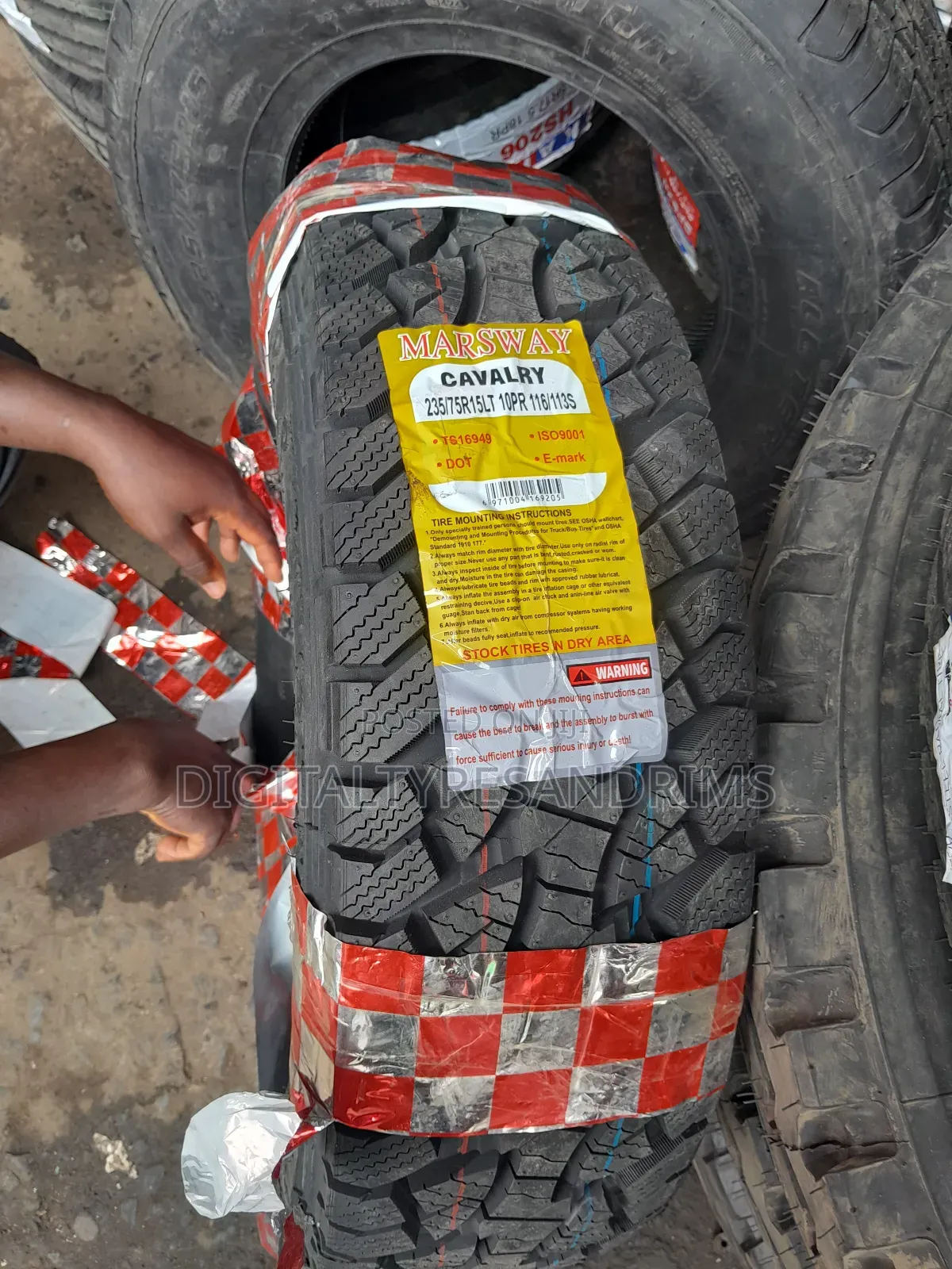 235/75r15 Marsway Tyres Brand New