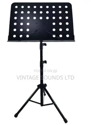 Portable Adjustable Height Metal Music Stand For Musicians