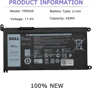 Yrdd6 Battery for Dell Inspiron 5482 5480 5481 5485 5491 559