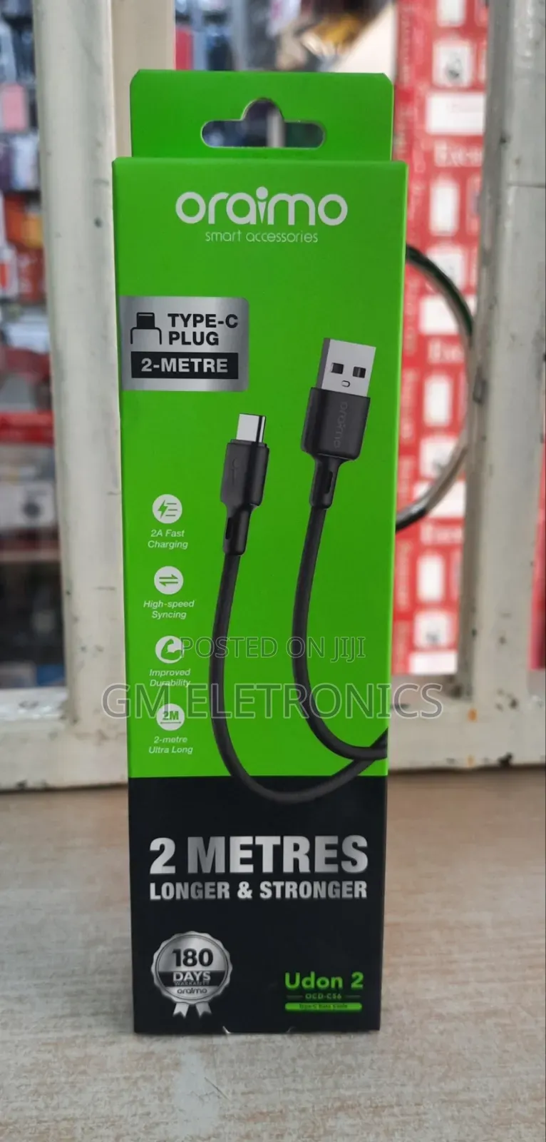 2M Fast Charging/ Data Cable USB- Type-C .
